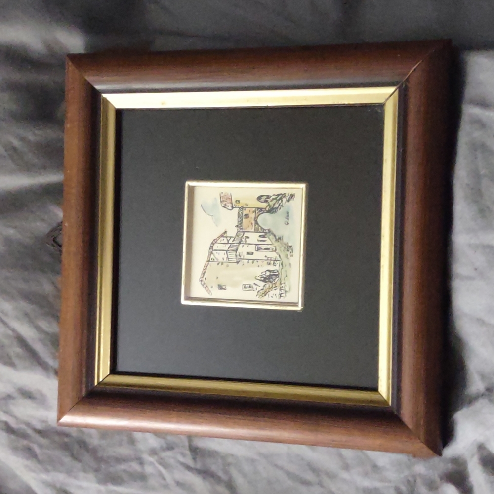 Luxury Eredi Jovon 22K Gold Leaf One of a kind Hand-Painted